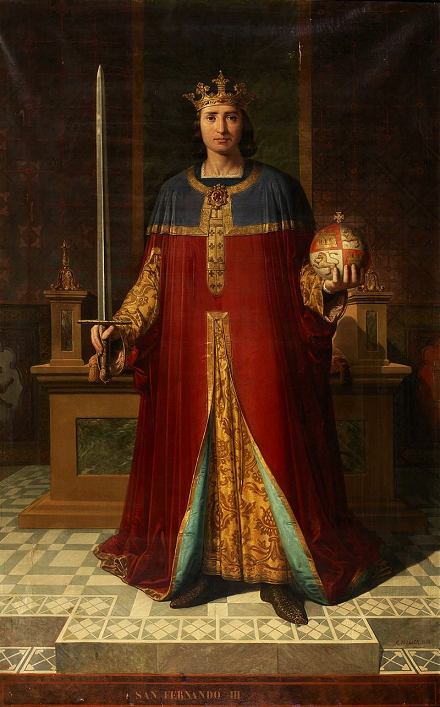 Ferdinand III de Castille - par Carlos Mgica y Prez - muse du Prado  Madrid